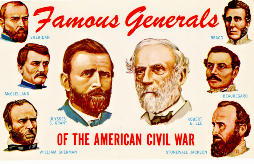#CIVIL WAR - Famous Generals of the Civil War (see scans)
