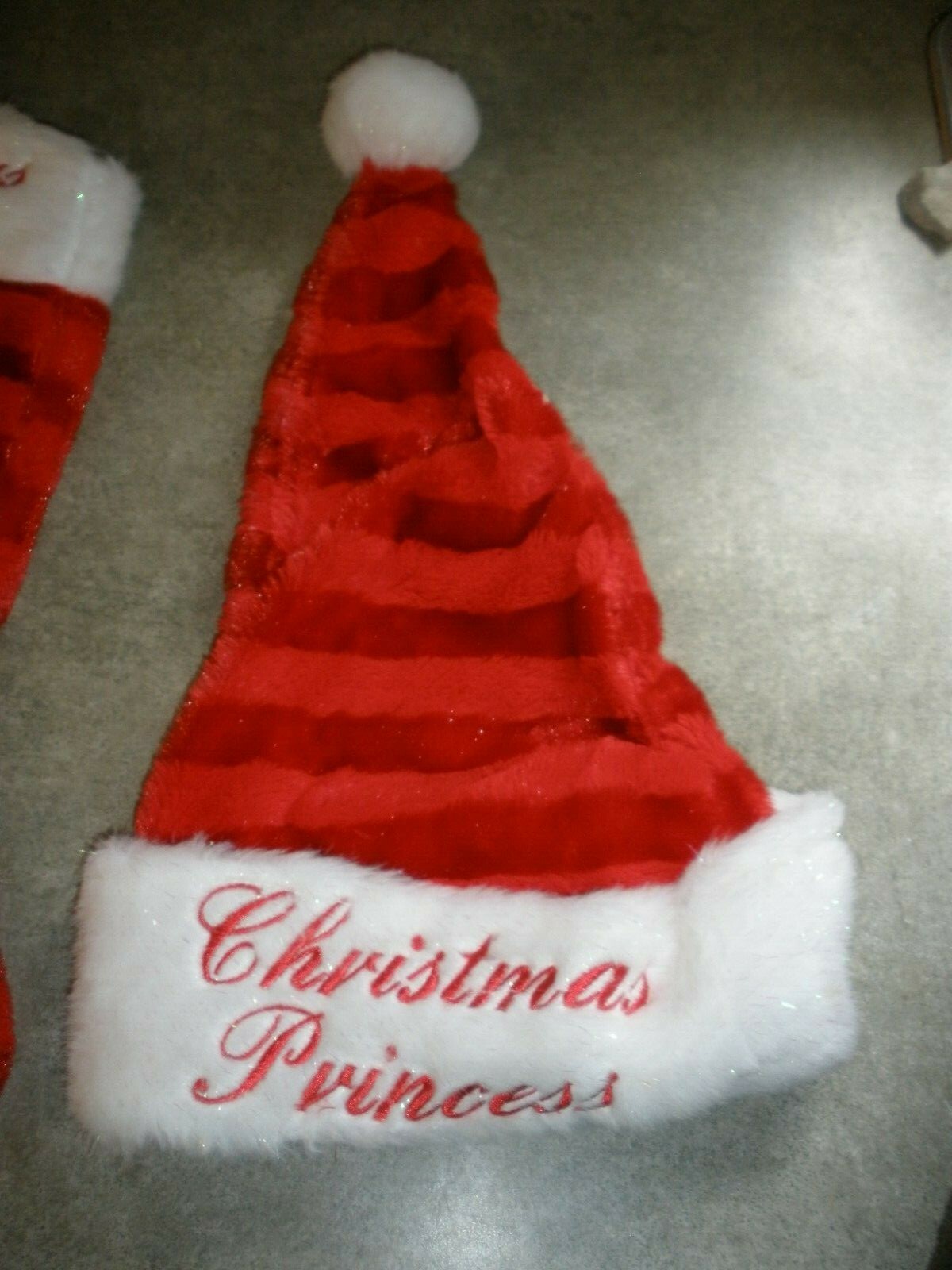 NEW Yule Rite Christmas Adjustable Santa Hat CHRISTMAS PRINCESS