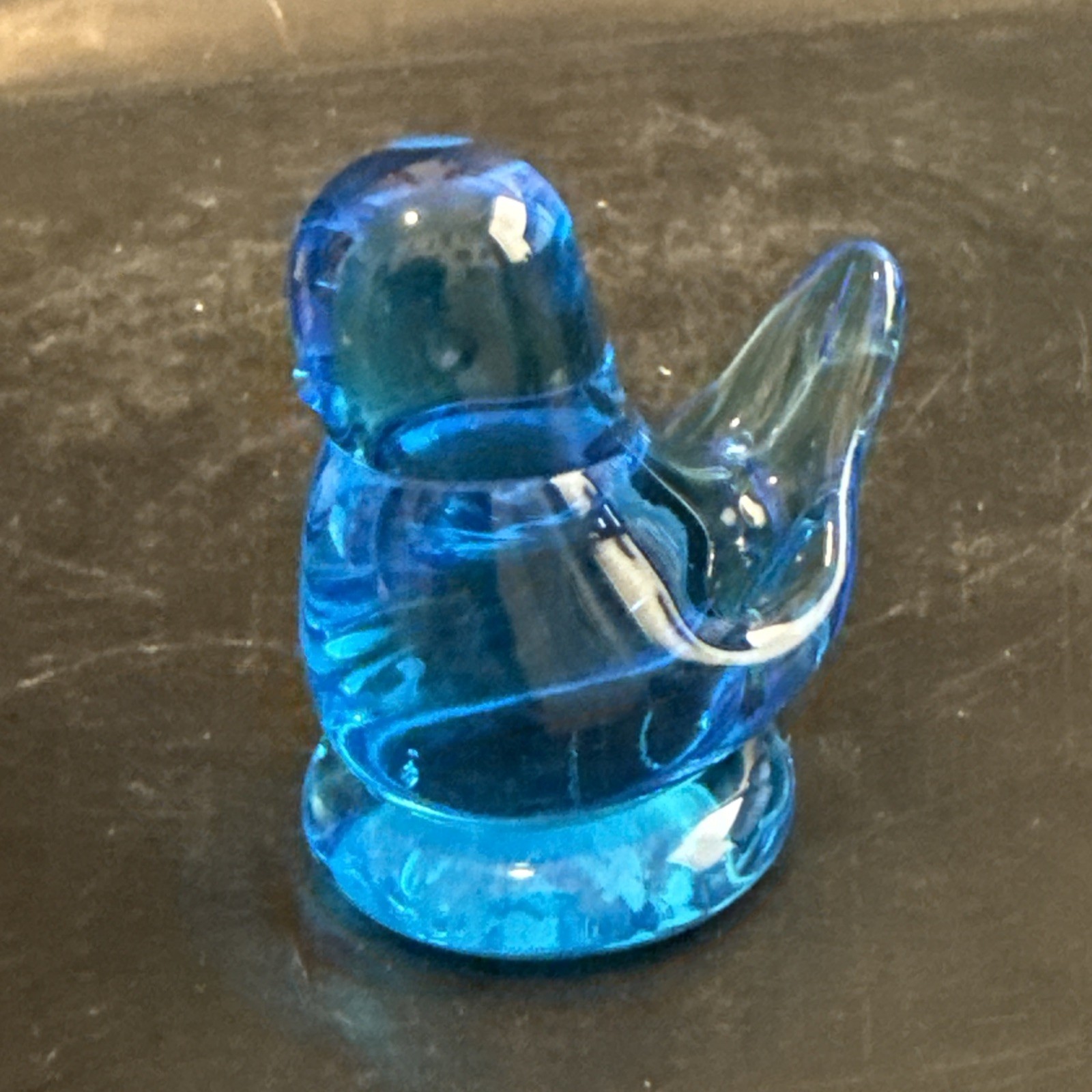1999 Bluebird Of Happiness Figurine Signed And Dated Leo Ward 2.5” Tall