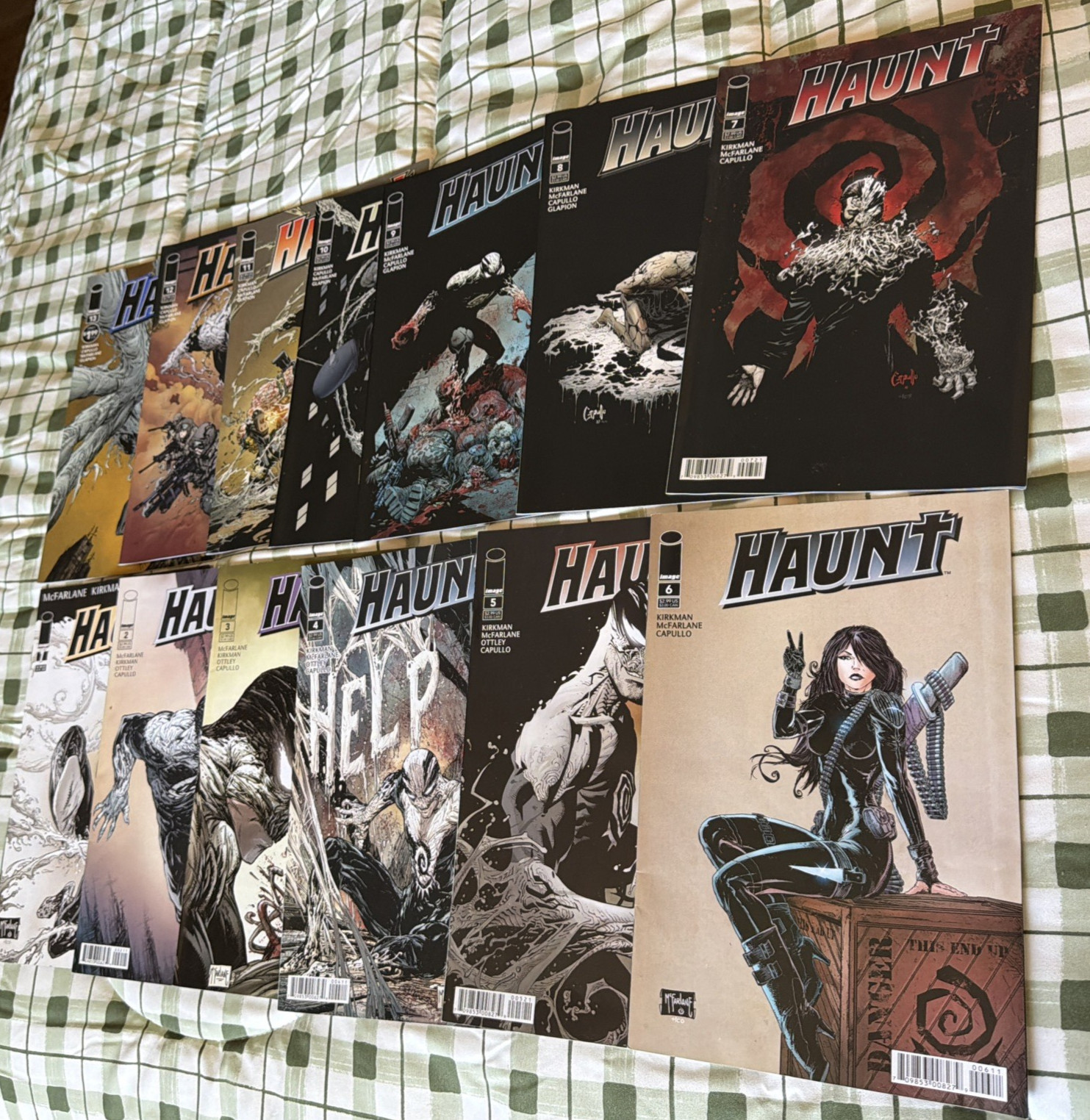 Haunt Comics #1-13 Complete Consecutive Lot - T.  McFarlane & R. Kirkman 2009-10