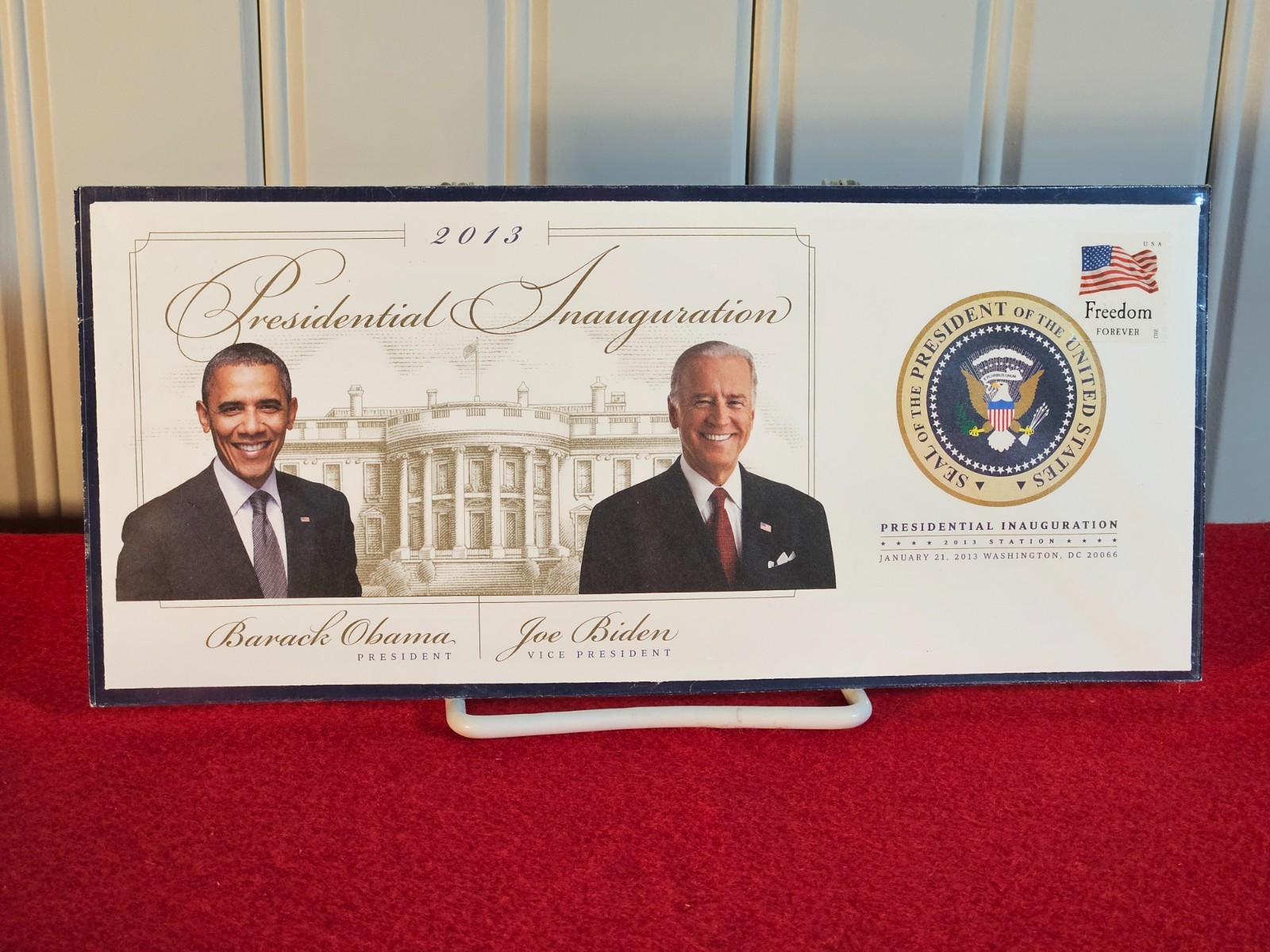 2013 USPS Presidential Inauguration Obama Biden Sealed Commemorative Souvenir
