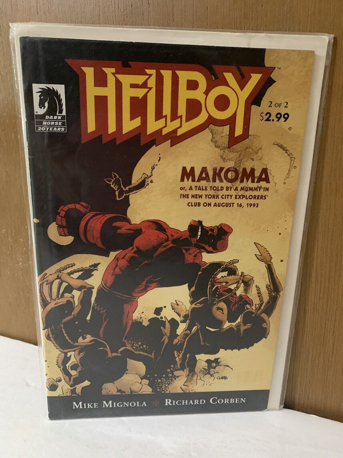 Hellboy 2 🔥2006 MAKOMA🔥Mignola Dark Horse Comics🔥VF