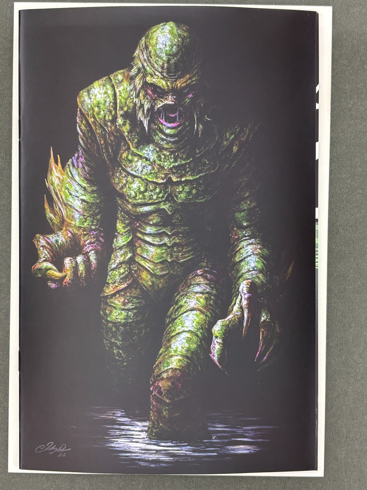Creature from the Black Lagoon Lives Matte Foil Johnny Desjardins Image Creature from the Black Lagoon Lives Matte Foil Johnny Desjardins Image