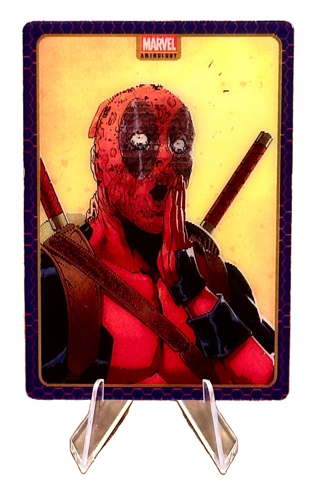 2025 Marvel Anthology Wade Wilson/Spider-man Lenticular Card L7