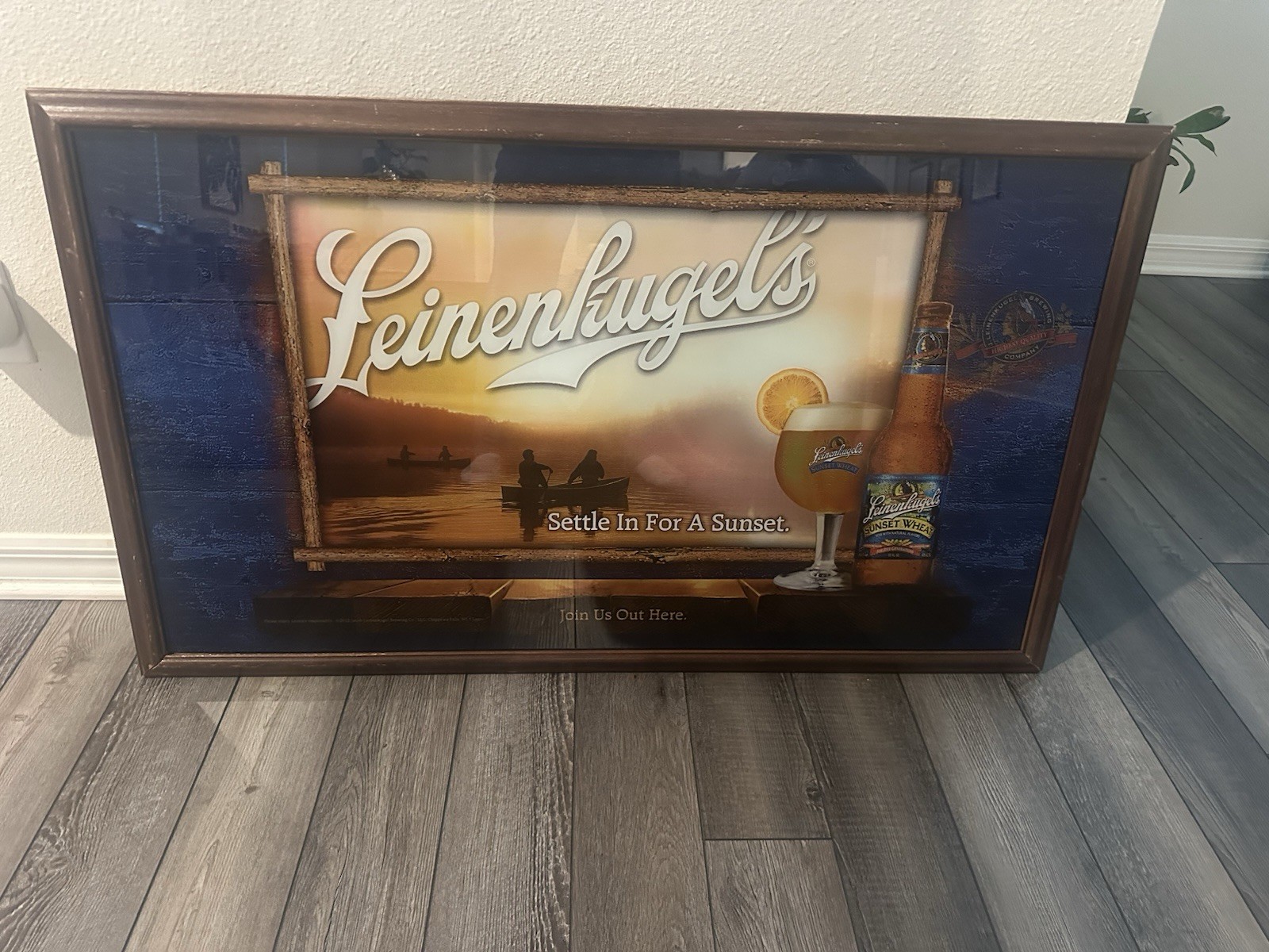 leinenkugels Settle in for a sunset  A Sign Rare