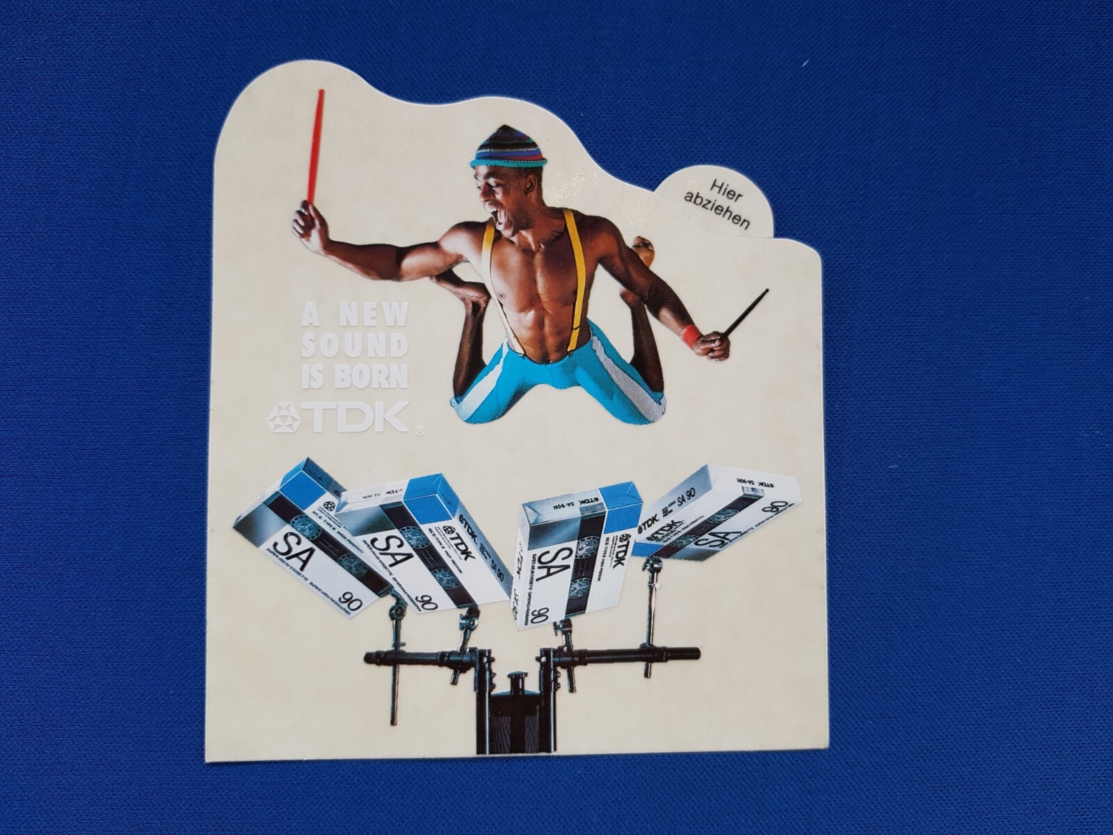 TDK SA 90 - Decal / Sticker / 80s-90s / RARE TDK SA 90 - Decal / Sticker / 80s-90s / RARE