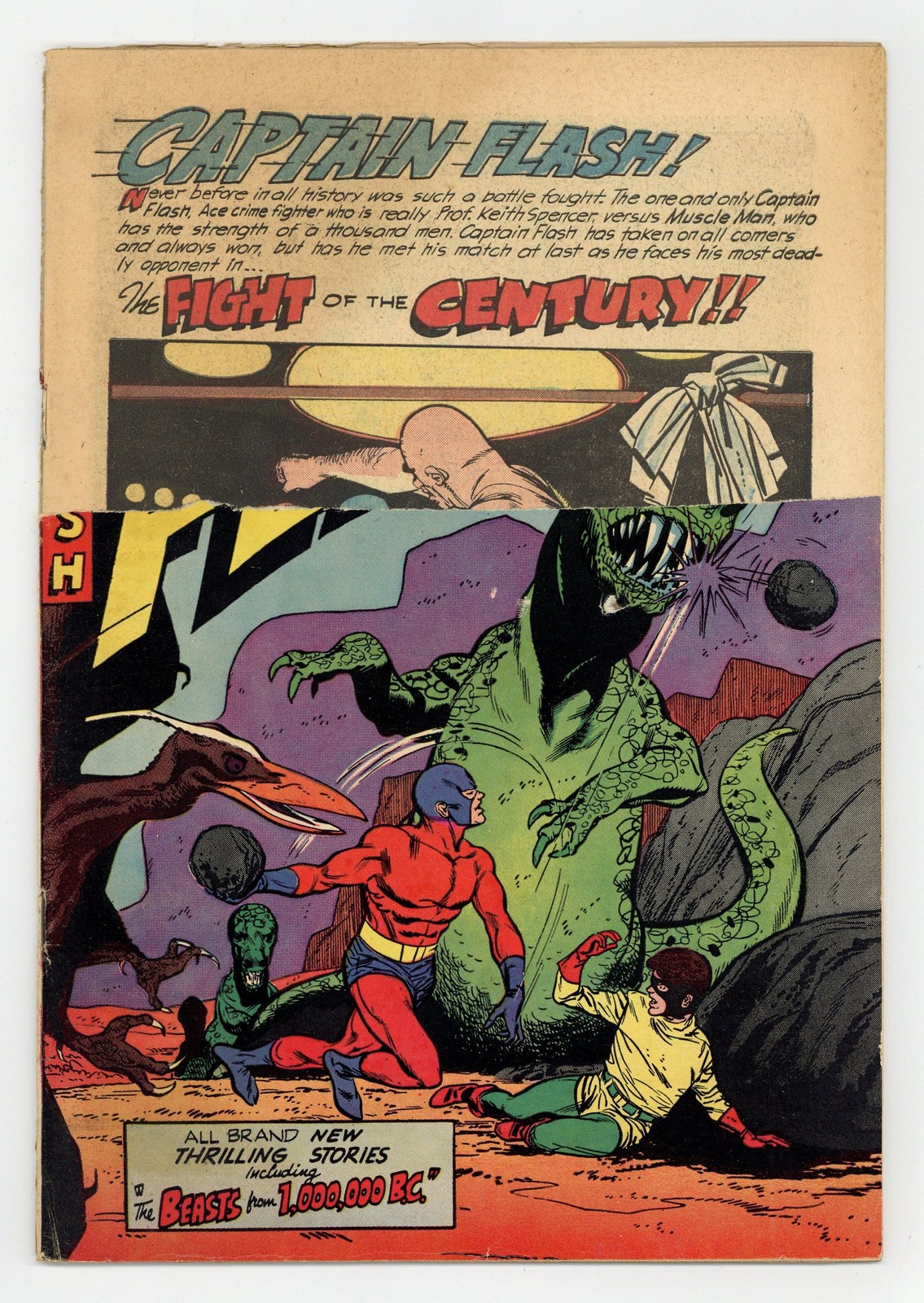 Captain Flash #3 PR 0.5 1955