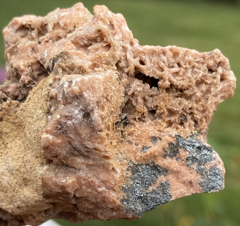 193g Rare BARITE Cerussite & Galena Natural Healing Crystal Tenke Congo 3.2\
