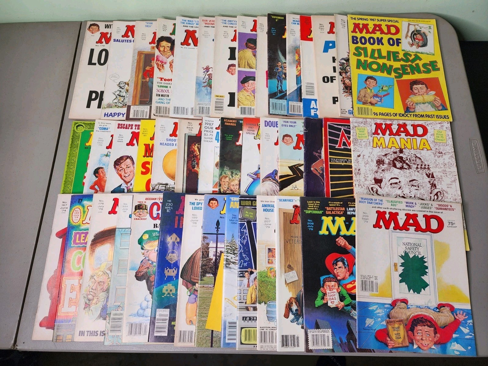Vintage MAD Mixed Lot of 43 Issues (Various Years) *READ* Vintage MAD Mixed Lot of 43 Issues (Various Years) *READ*