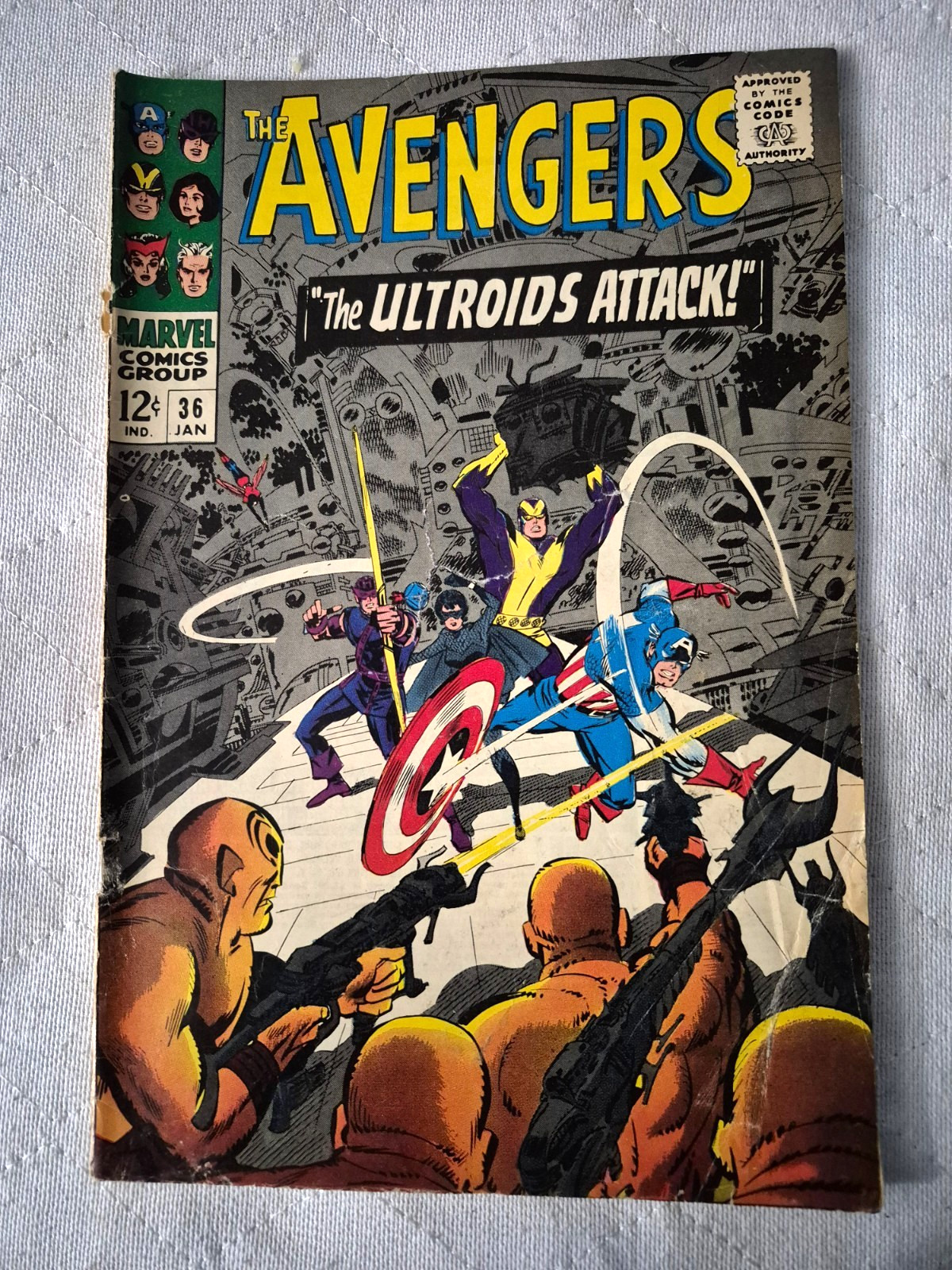 The Avengers #36 (Marvel Comics January 1967)