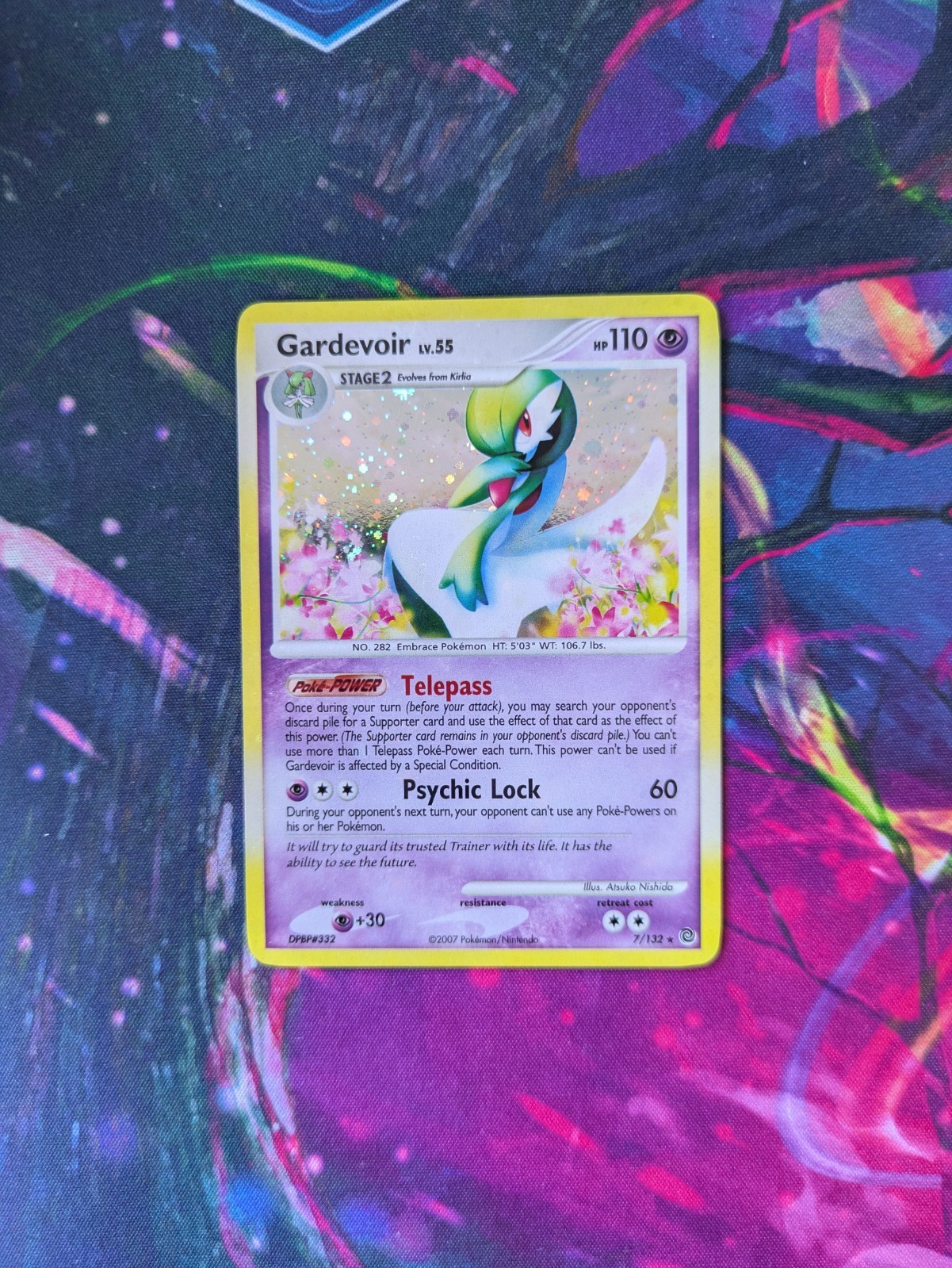 Gardevoir 7/132 Secret Wonders Holo Rare Pokemon Card Holo 