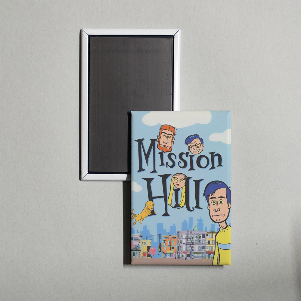 Mission Hill Mini TV Show Poster Fridge Locker Magnet Mission Hill Mini TV Show Poster Fridge Locker Magnet