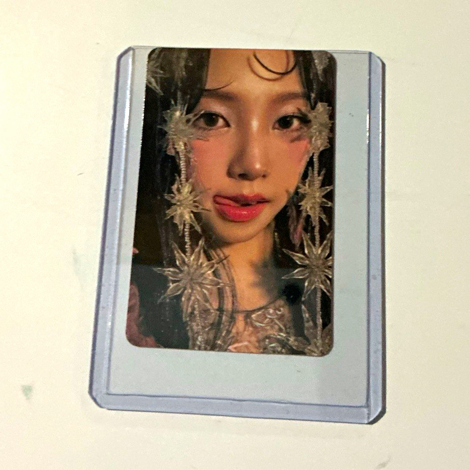 aespa Karina The 1st Album Armageddon Official Photocard