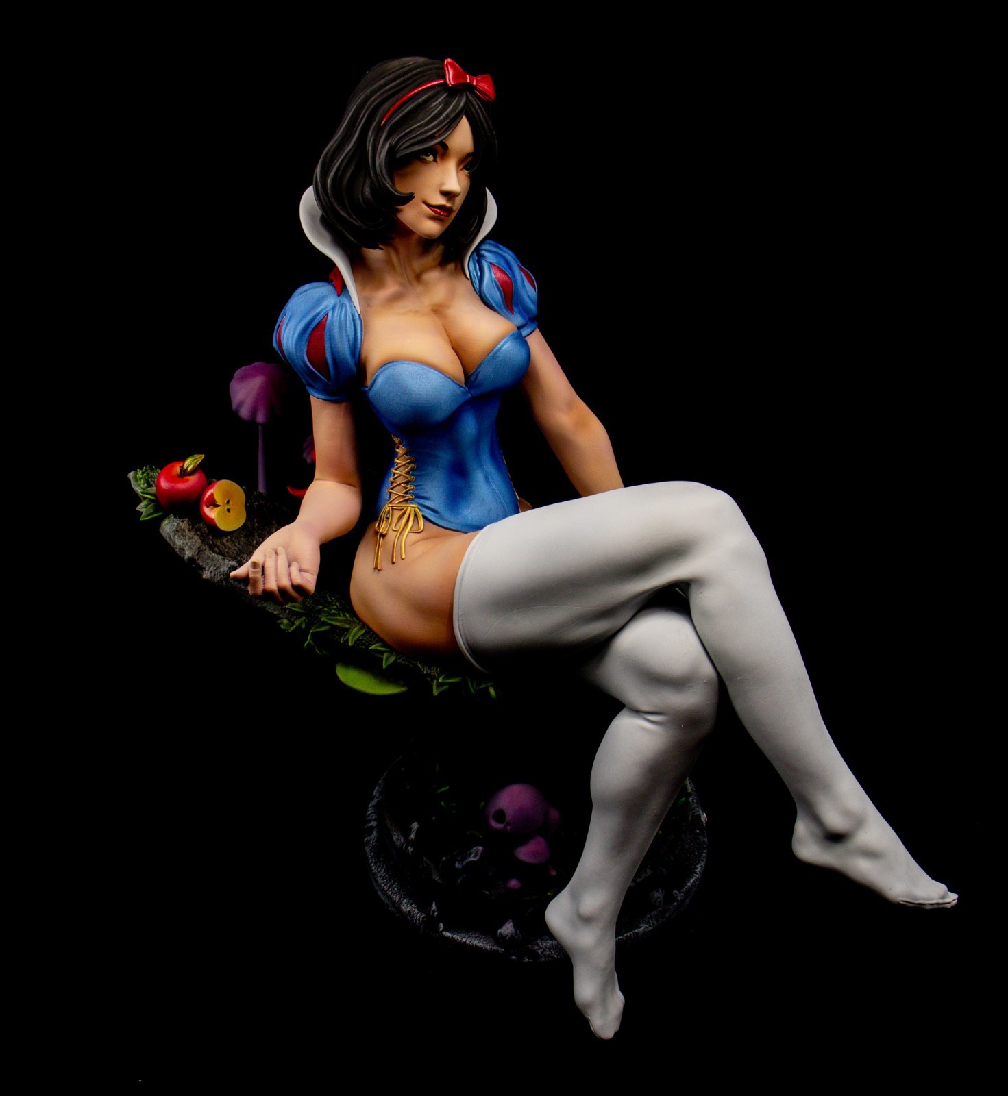 Snow White 1/6 Scale Resin Model Kit - Unpainted DIY Figure