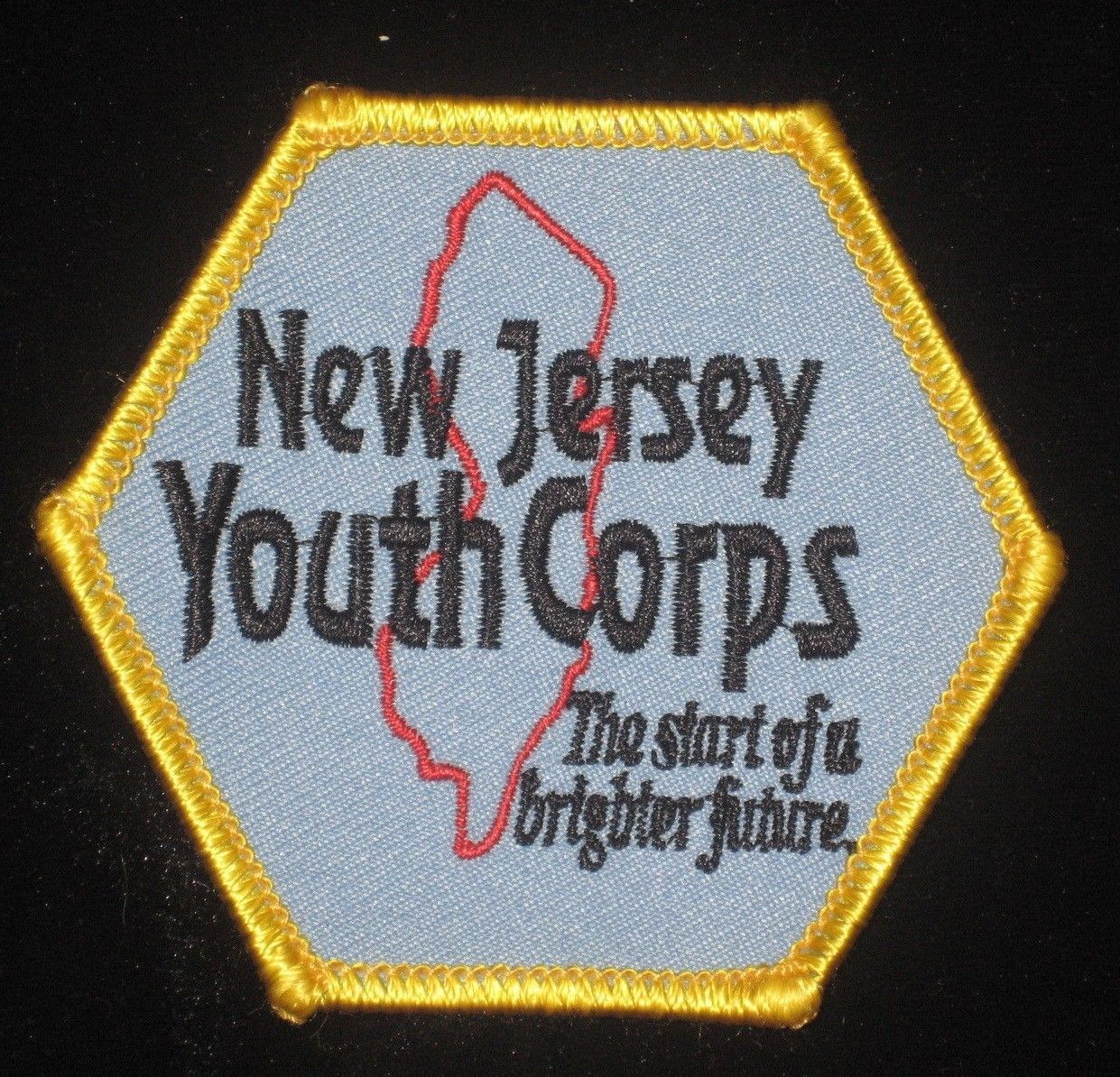 New Jersey Youth Corps Patch - 3 1/8\ New Jersey Youth Corps Patch - 3 1/8\