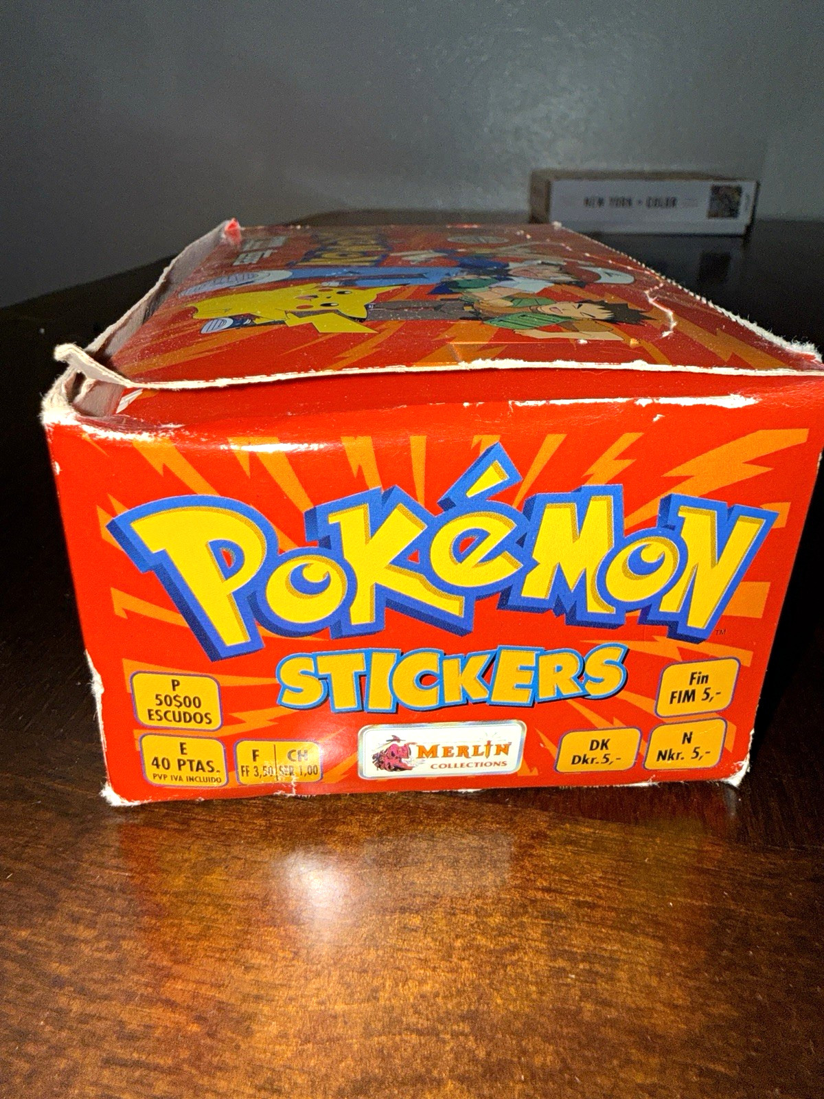 1999 Topps Merlin Collections Pokémon Stickers Sealed Sticker Packs 100pcs