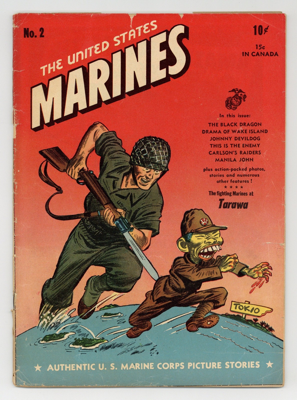 United States Marines #2 PR 0.5 1944