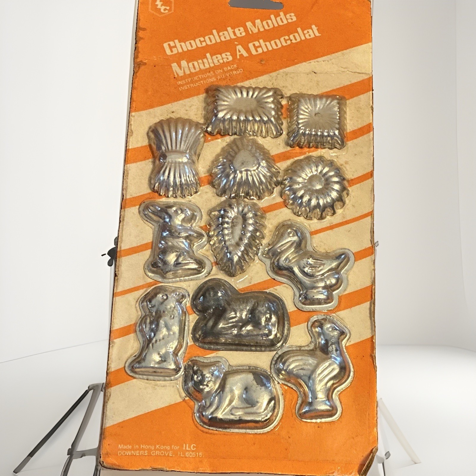 ILC Vintage Chocolate Candy Mold Set of 12 Molds In Original Packaging Hong Kong ILC Vintage Chocolate Candy Mold Set of 12 Molds In Original Packaging Hong Kong