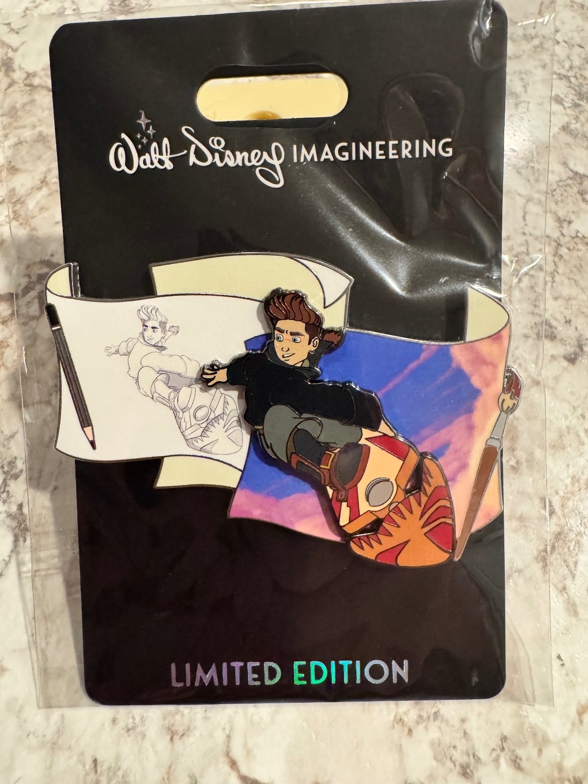 WDI Disney Jim Hawkins Pin - Treasure Planet - Off The Page Series - LE 300
