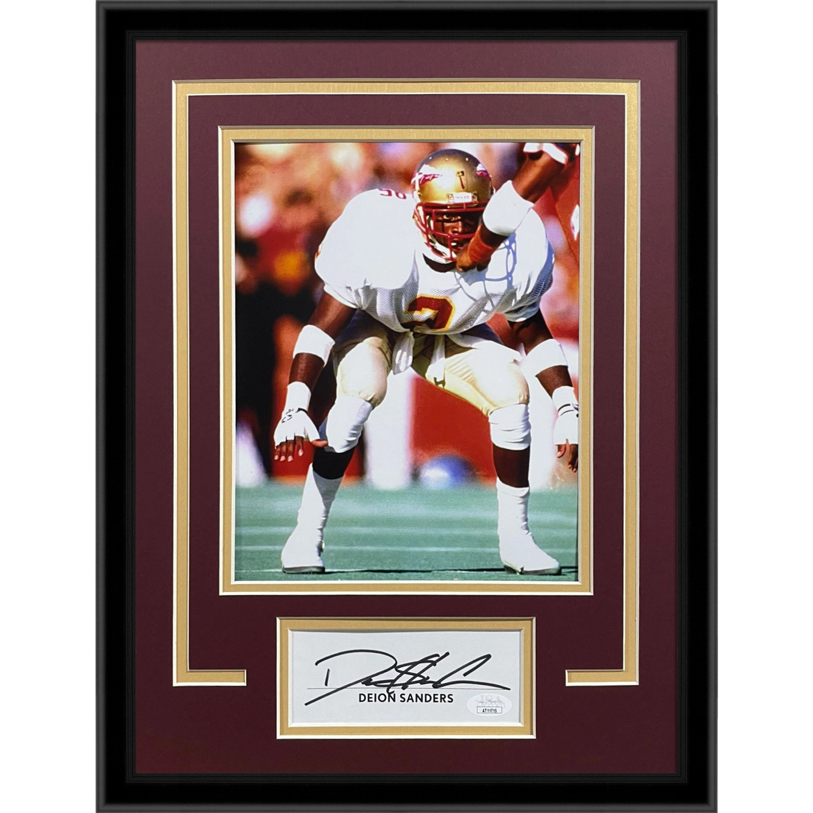 Deion Sanders Autographed FSU Florida State Seminoles 