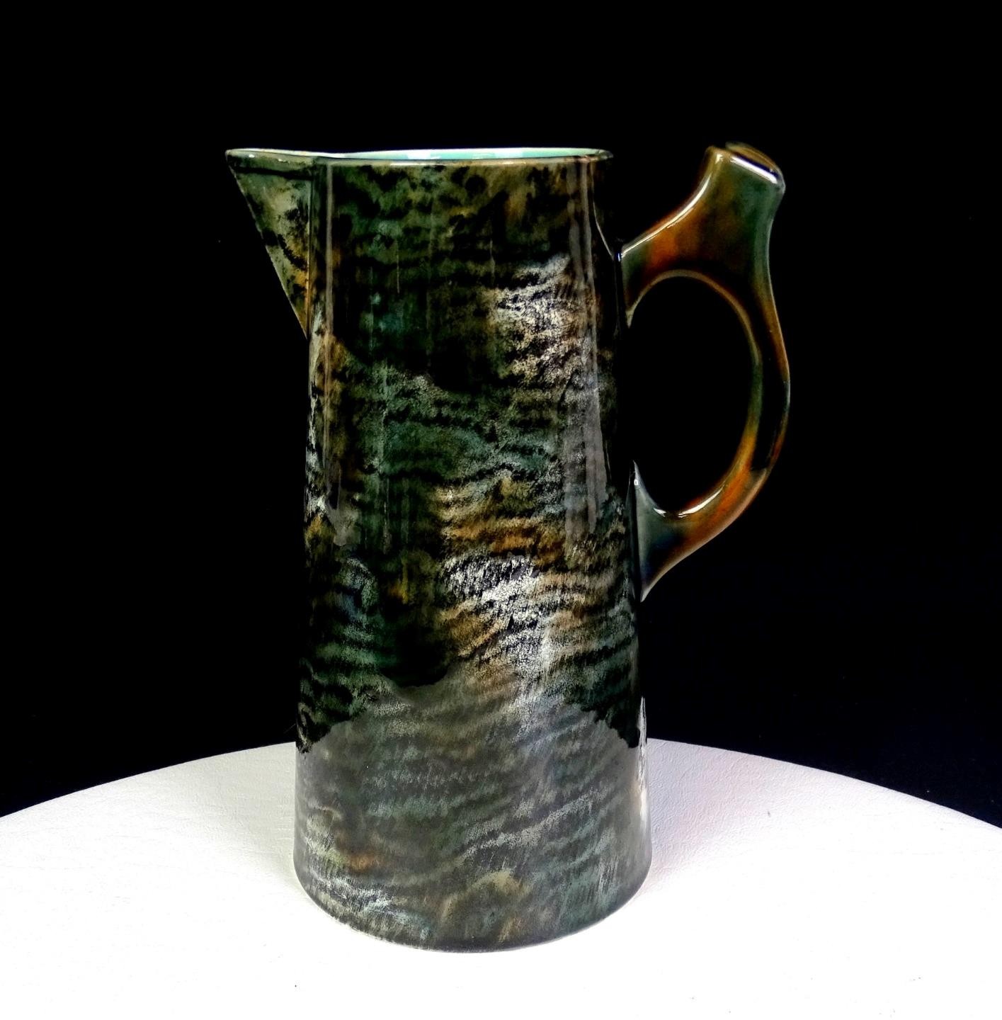 Wedgwood Scarce Antique Museum Quality Marbled Glossy Glaze 7