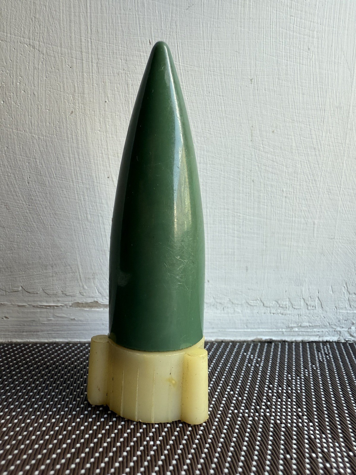 Vintage Soviet Pencil Sharpener Space Rocket USSR Cosmos Sputnik Gagarin Old