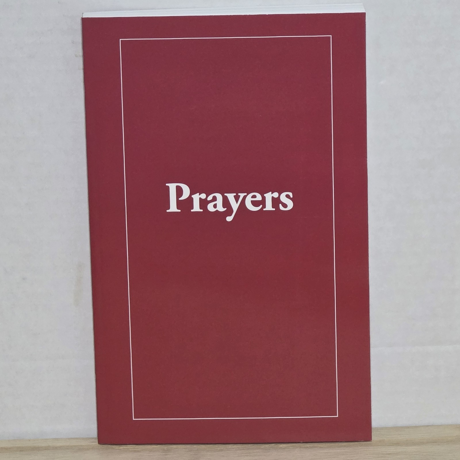 Prayers Book by Christian Word Ministries Edition 10 Paperback Red NEW