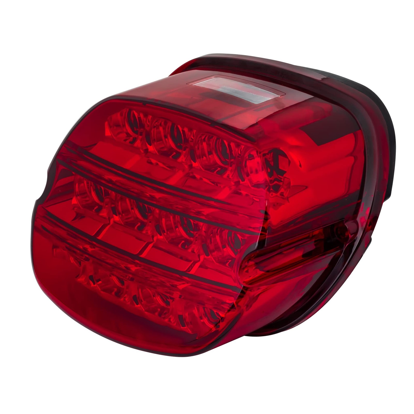 Eagle Lights Rear Layback LED Taillamp Replacement for Harley Davidson - Red ...