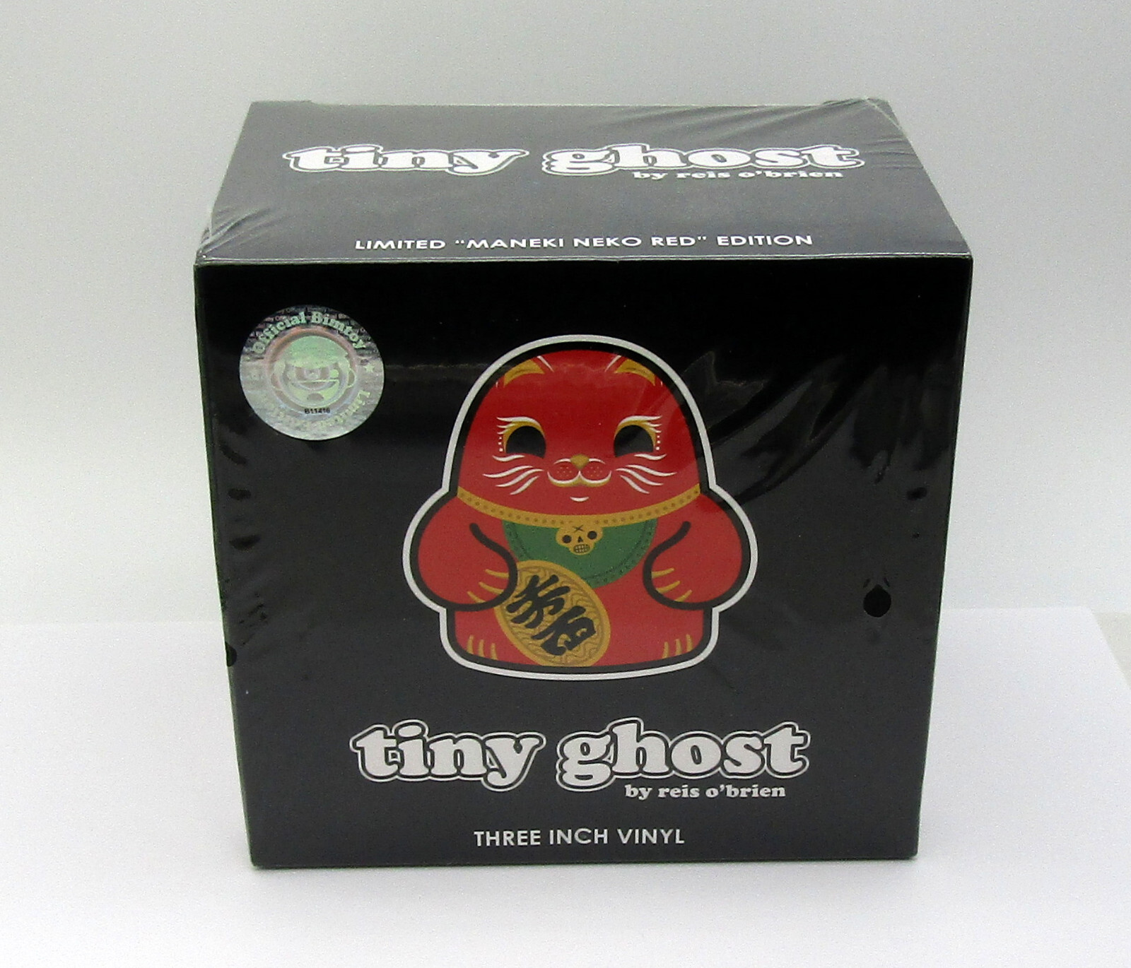 New Bimtoy Tiny Ghost Maneki Neko Red 3\