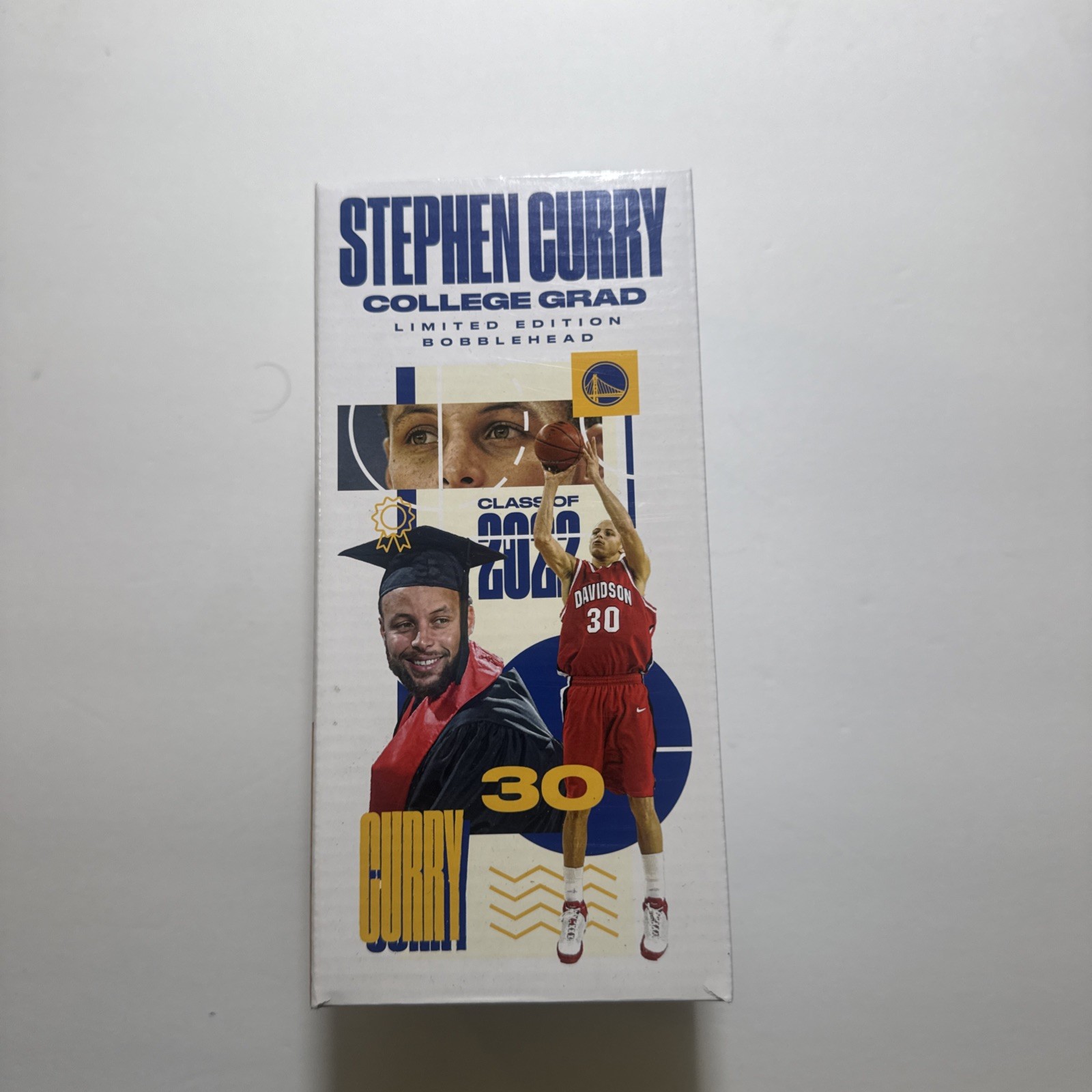 College Grad Limited Edition Stephen Curry Basketball Resin Bobblehead College Grad Limited Edition Stephen Curry Basketball Resin Bobblehead