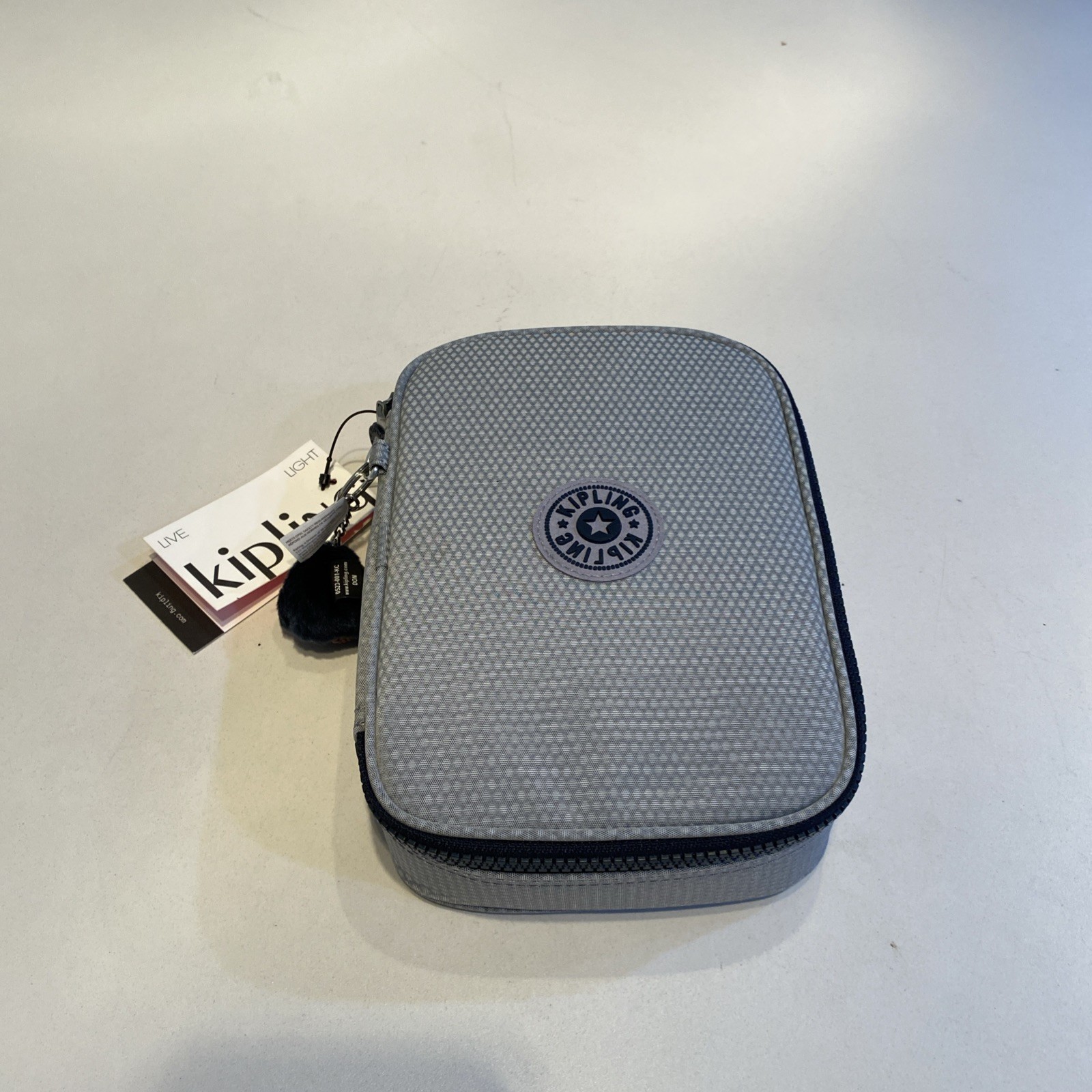 Kipling 100 Pens Pen Case Grey 