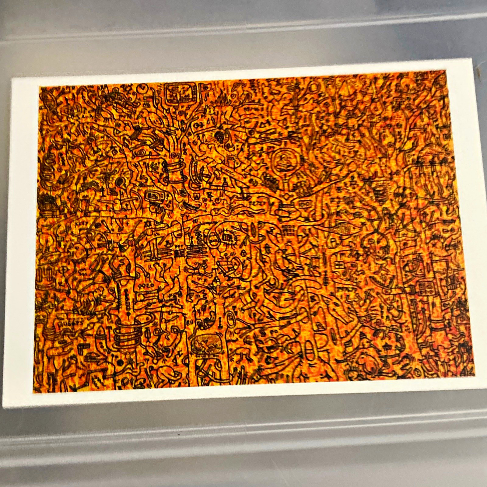 Keith Haring  Postcard” The Last Rainforest