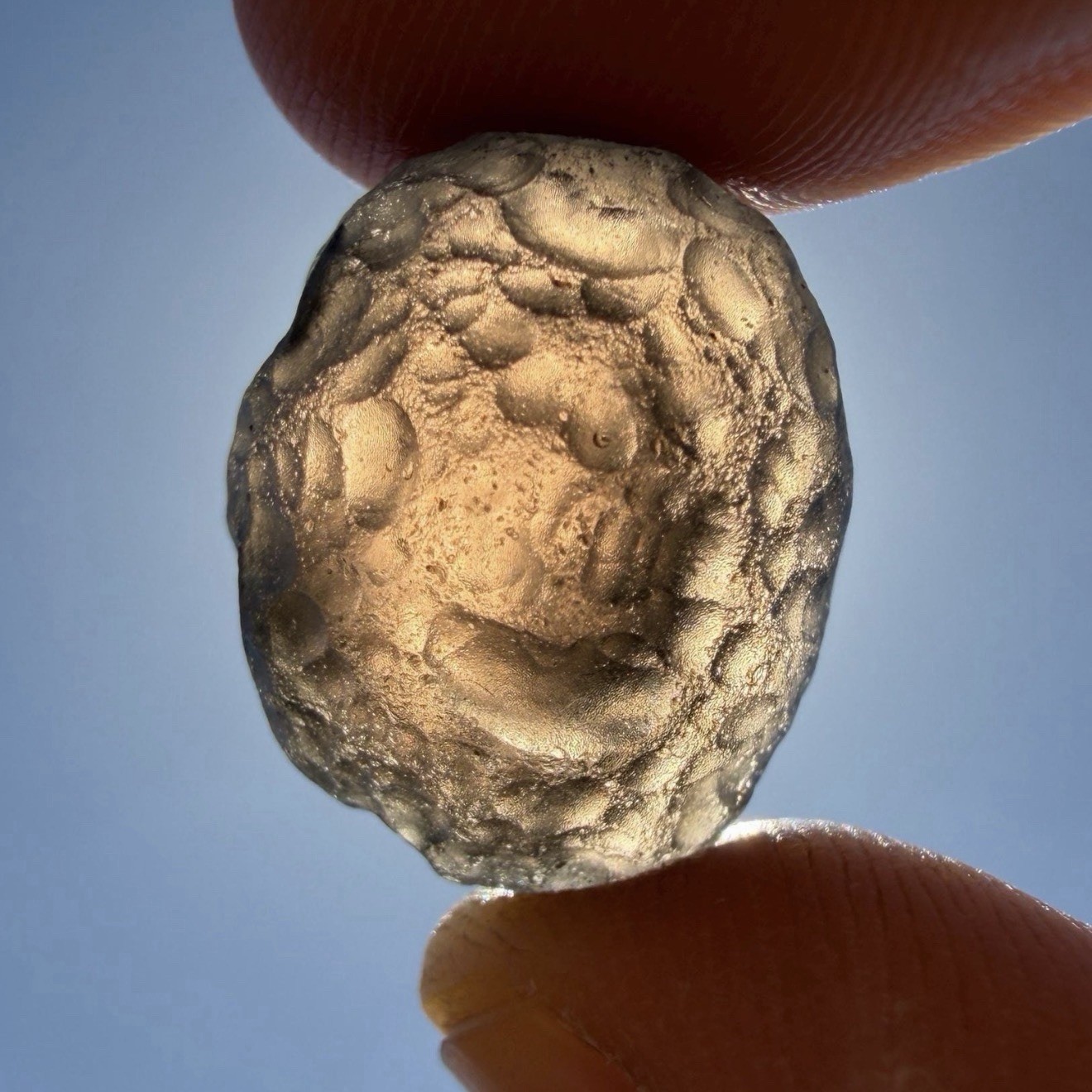 Colombianite Authentic - AAA Grade - Obsidian, Pseudo-tektite, Stones, 6.16g