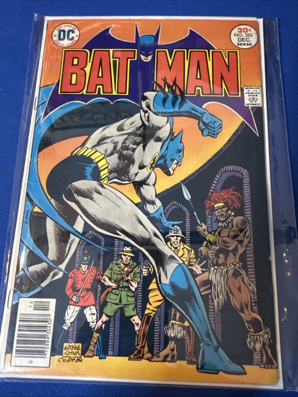 Batman #282 Newsstand (DC Comics December 1976) Ernie Chan, David Reed, F/VF Batman #282 Newsstand (DC Comics December 1976) Ernie Chan, David Reed, F/VF