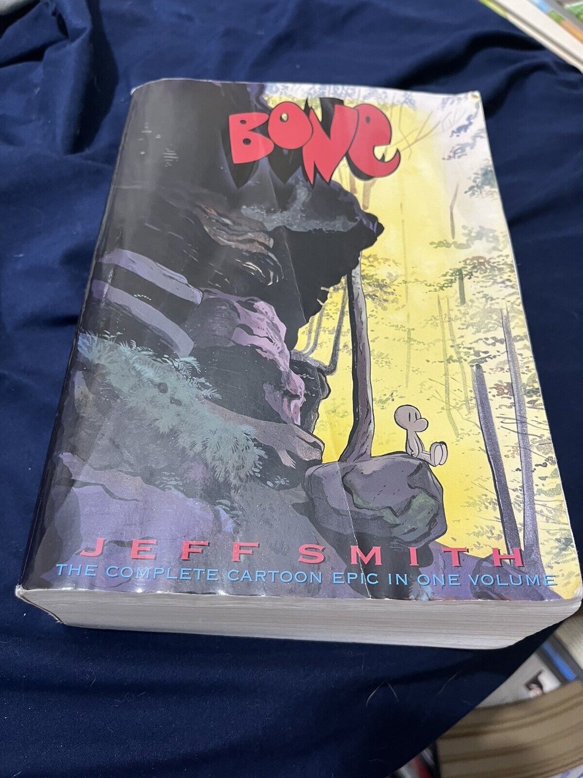 BONE the Complete Cartoon Epic in One Volume Soft Cover Book by Jeff Smith