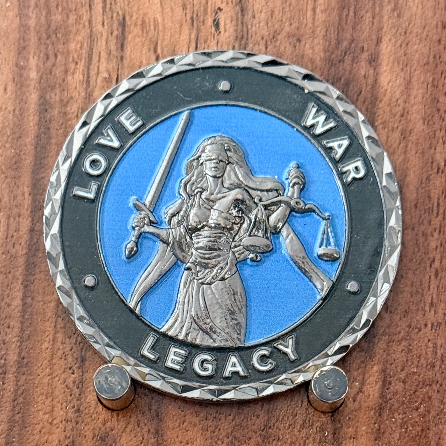 175th Security Forces Squadron Lady Justice Love War Legacy Challenge Coin  1#43
