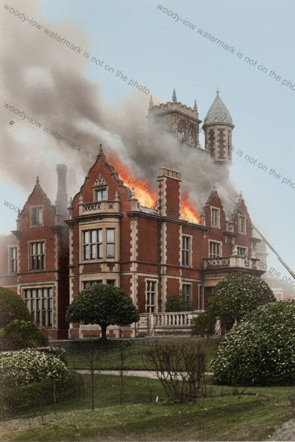 IWC2372 - Ryde, Appley Towers Fire of 1904, restored 1905 - I.O.W. - photo 6x4