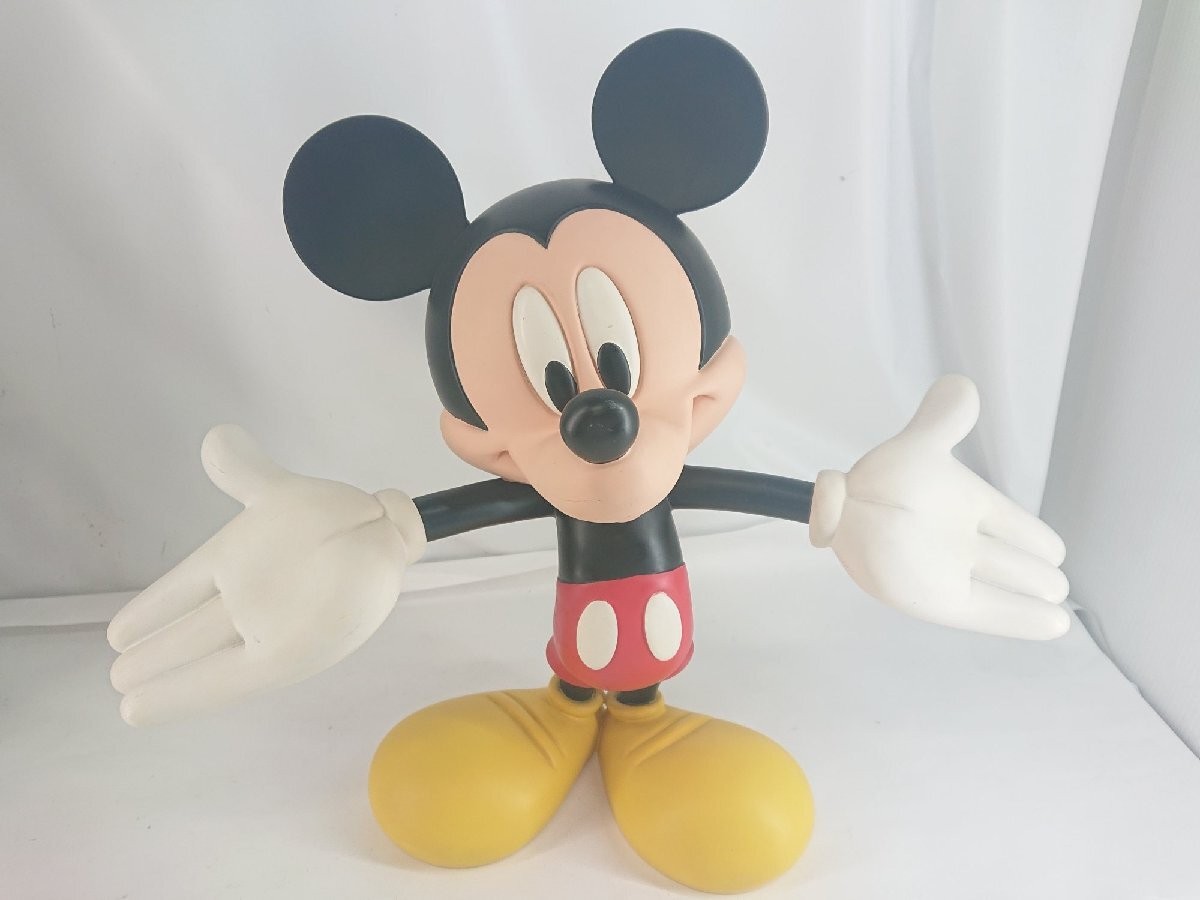 Antique Disney Mickey Maus Big Figure Ceramic Ornament Height 50cm