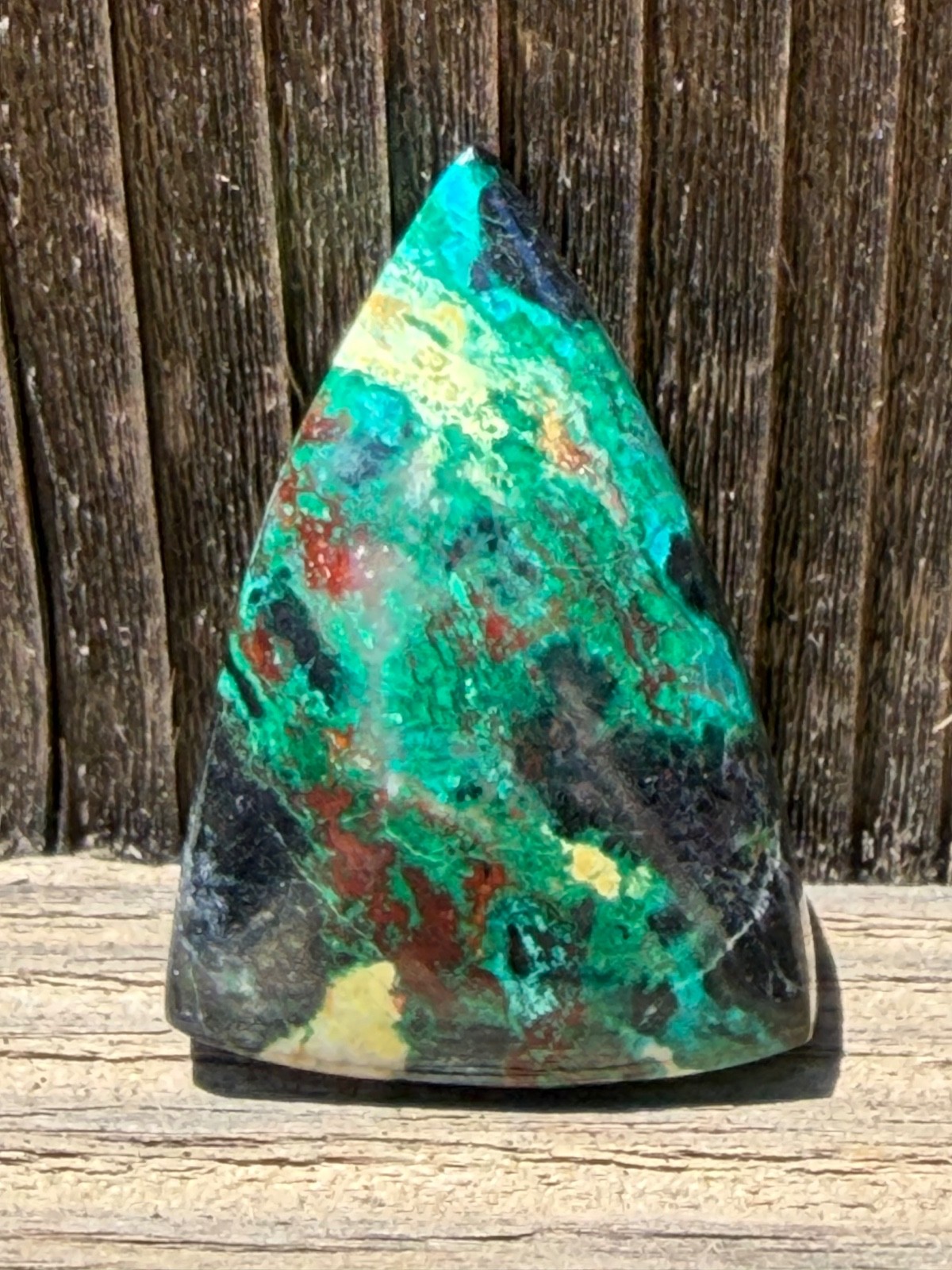 Montana Covellite Copper Mineral Complex Cabochon