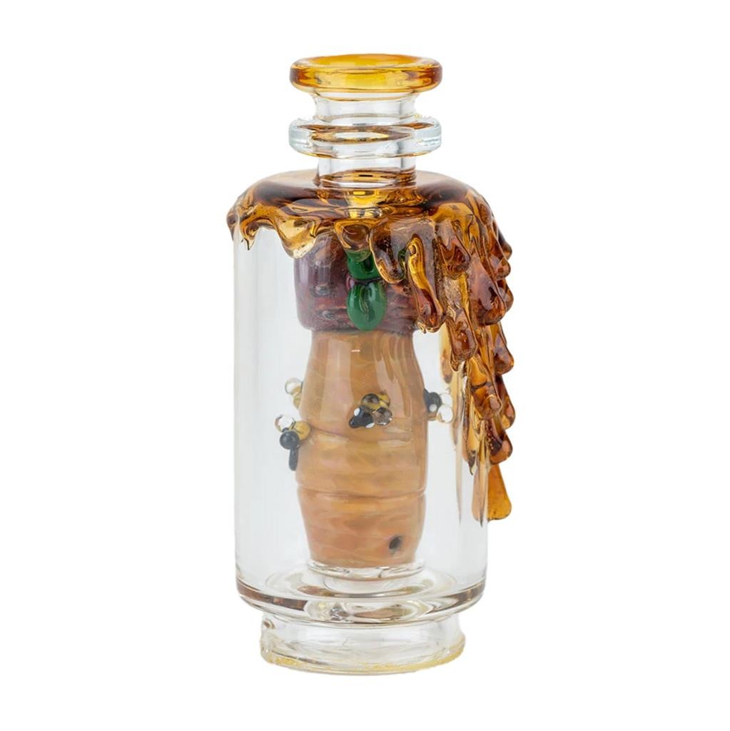 Empire Glassworks SAVE THE BEES Peak Top Boro Glass Made in USA