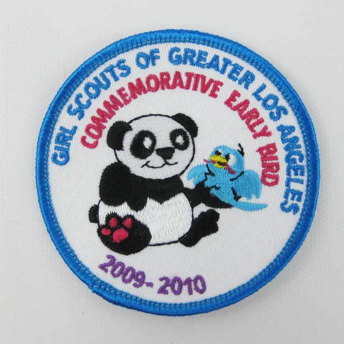 Girl Scout Patch Commemorative Early Bird GS Of Greater Los Angeles 2009-2010