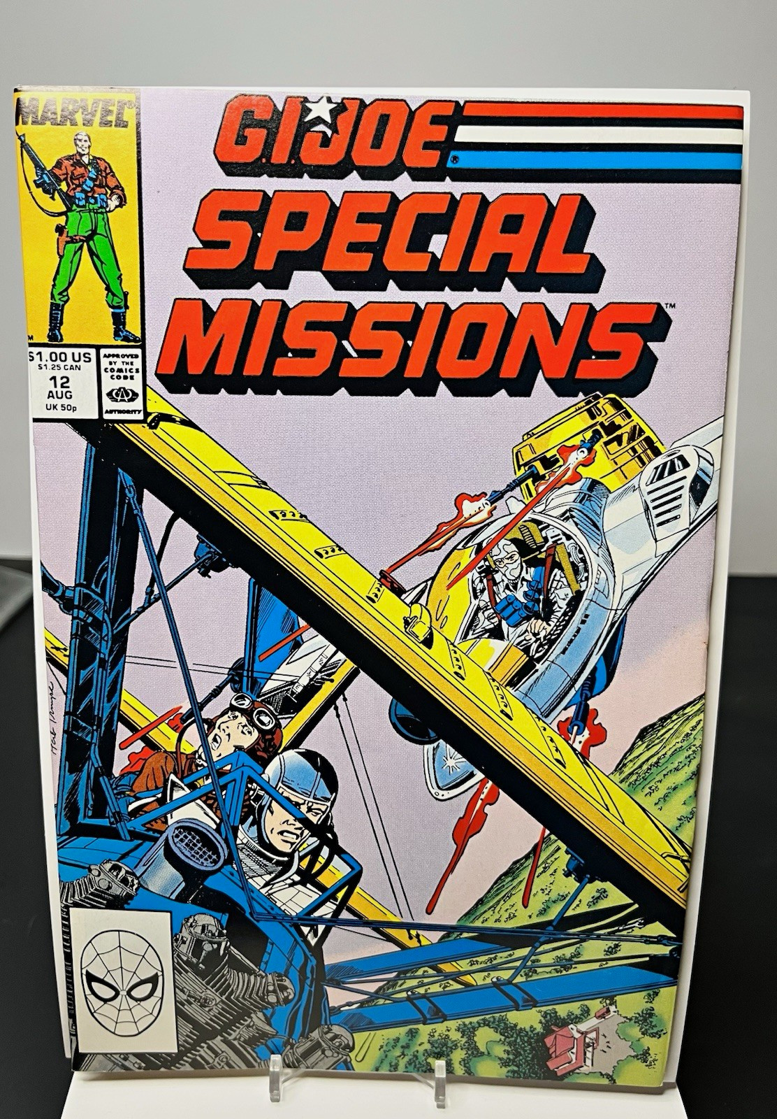 Marvel G.I. Joe Special Missions #12 Direct Edition Larry Hama Herb Trimpe