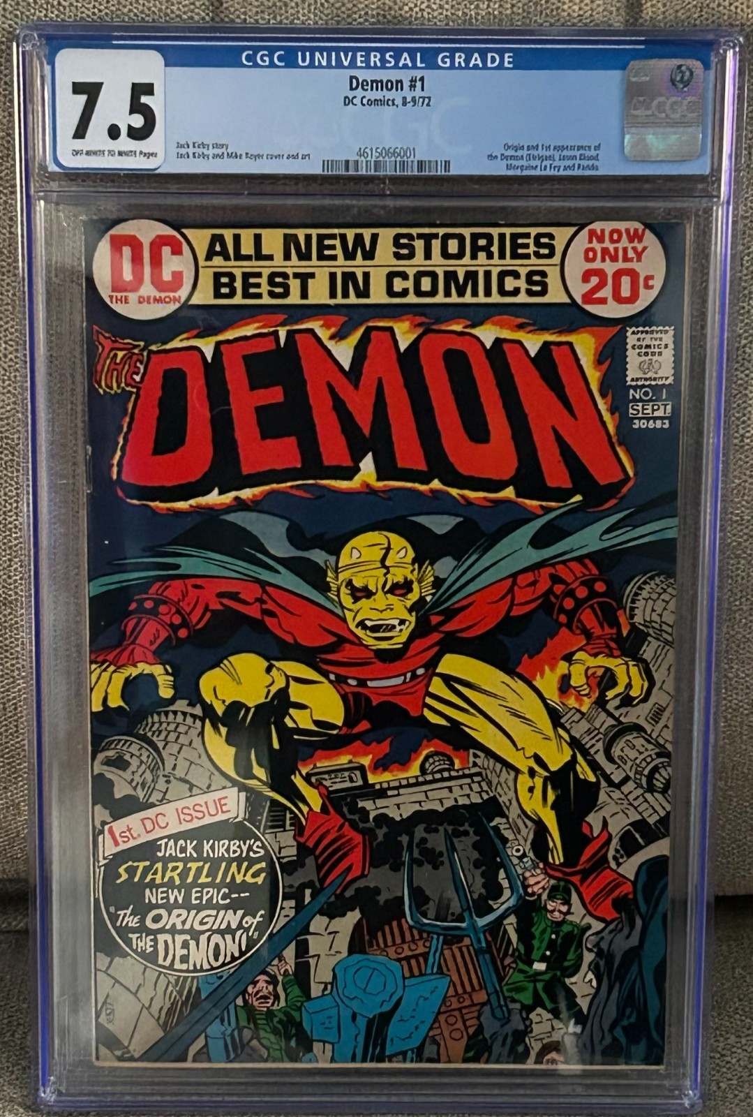 The Demon #1 CGC 7.5 - First Appearance & Origin of Etrigan (Kirby)🔑