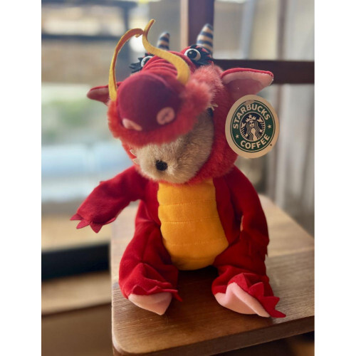 Bearista Dragon 2020 Rare Year of the Dragon Starbucks Starbucks