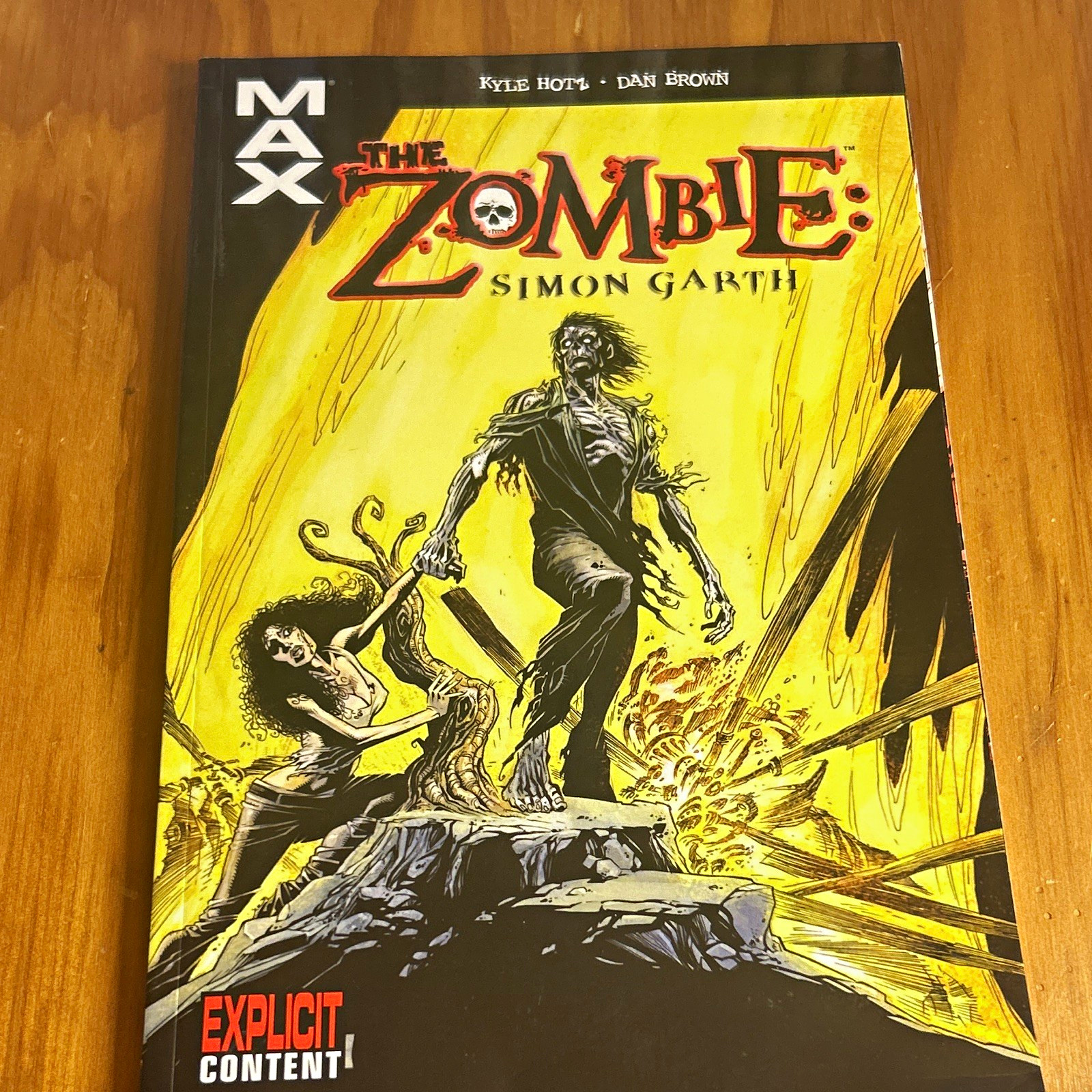 Marvel MAX The Zombie: Simon Garth Trade Paperback Graphic Novel (Explicit)