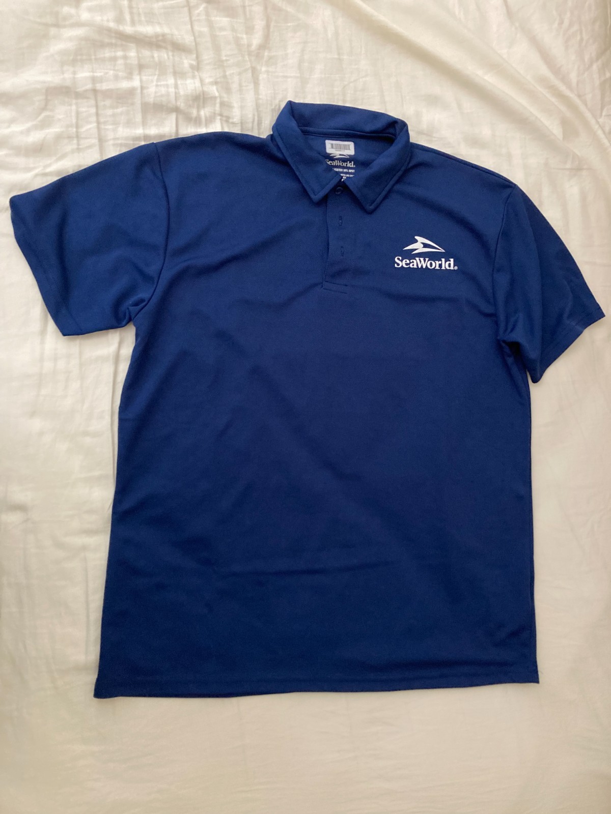 SeaWorld Orlando Ambassador Employee Costume Polo Large Shirt Cast