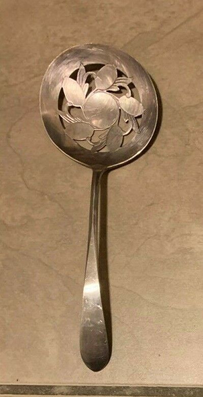 Hutton Pattern Wm.Rogers Original Rogers SILVER Slotted Server Serving Spoon