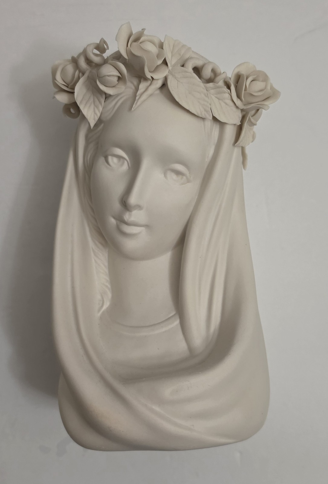 Vintage 1960’s Cybis Madonna Queen Of Angels Porcelain Figure (Has Flaws)