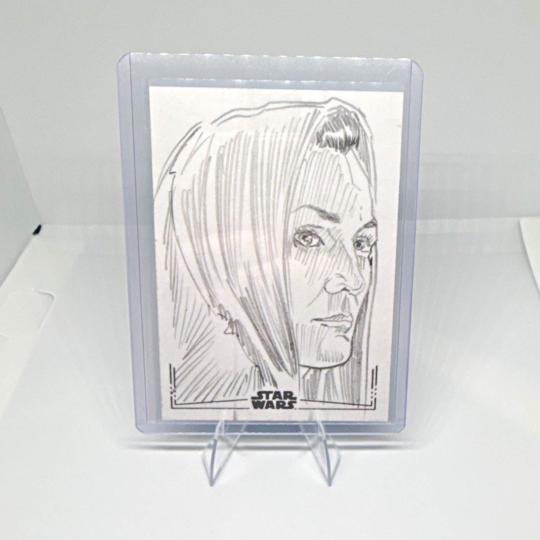 Topps Chrome 2025 Star Wars Sketch Card Indara Signed Cooney