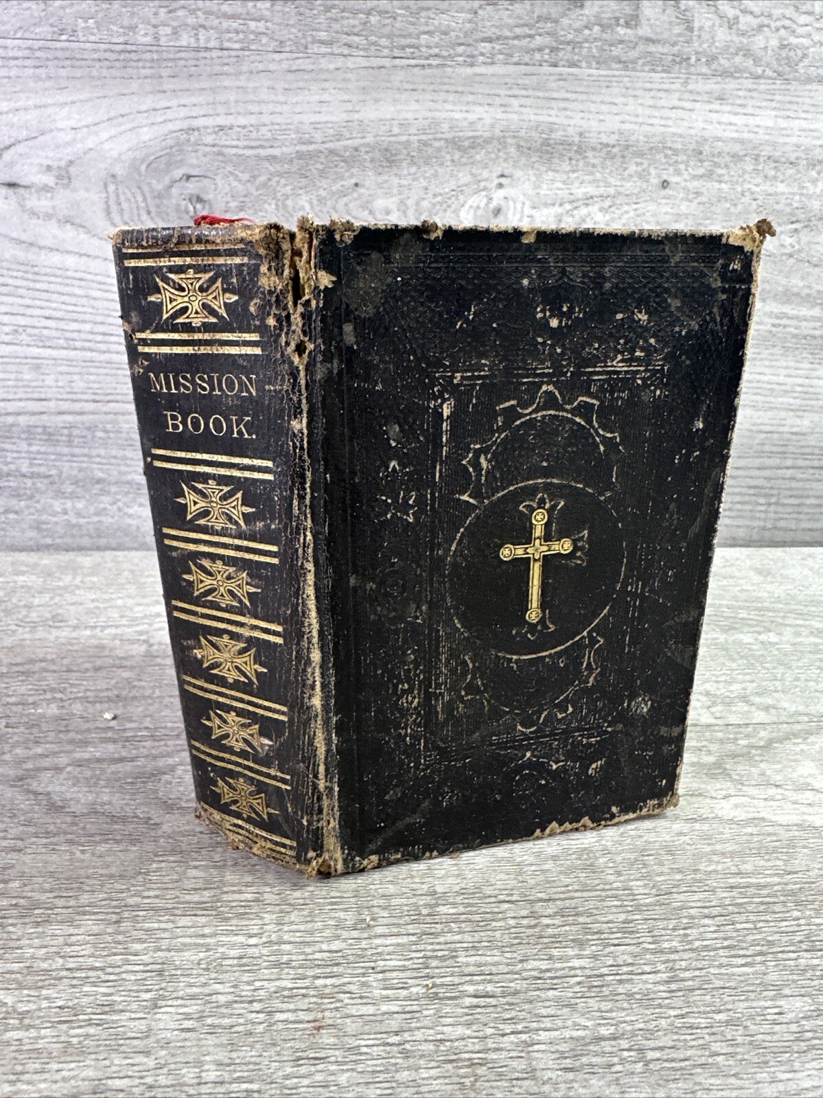 RARE 1860 Mission Book A Manual Of Instructions And Prayers HC Book RARE 1860 Mission Book A Manual Of Instructions And Prayers HC Book